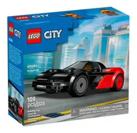 LEGO CITY SUPERAUTO ELECTRICO 109 PZS