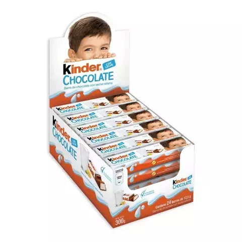 BARRITA KINDER CAJA X24 UN. - comprar online