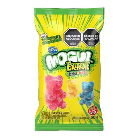 GOMITAS MOGUL EXTREME OSITOS 50GRS - comprar online