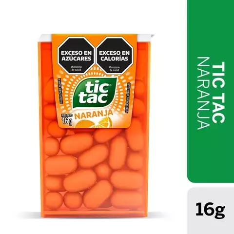 TIC TAC NARANJA 16G - comprar online