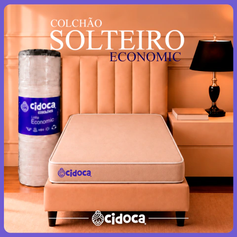 Colchão Cidoca® SOLTEIRO ECONOMIC