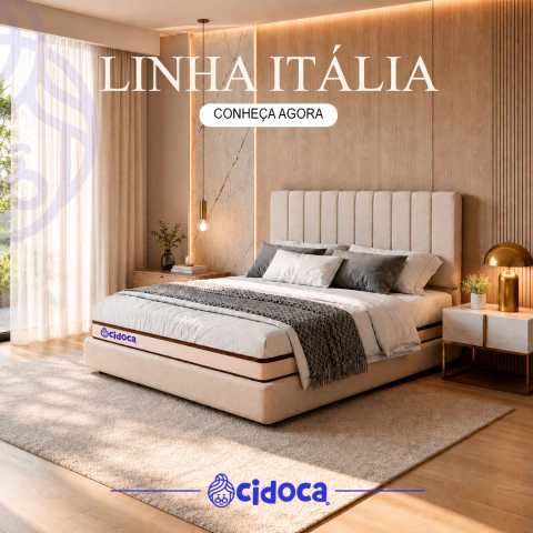 Cabeceira Cidoca Itália- Frete Grátis Para SP/RJ/MG/PR/SC e RS