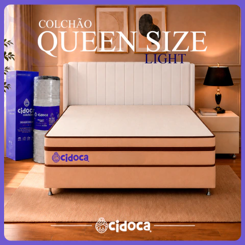 Colchão Cidoca® QUEEN Size LIGHT