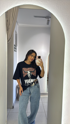 T-shirt over