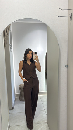 Conjunto calça + colete