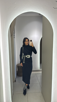 Vestido Poliamida manga cumprida - comprar online
