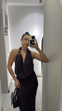 Vestido Frente Única na internet