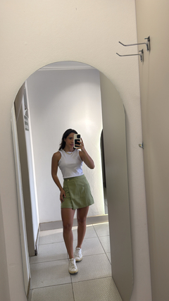 Short saia de tecido - loja online