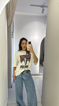 T-shirt over - Loja Maria Cereja