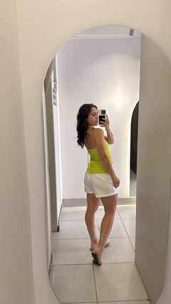 Short saia de tecido - comprar online