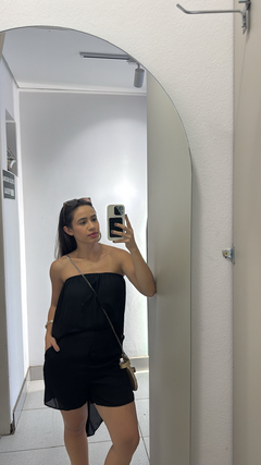 Imagem do Conjunto short + túnica tomara que caia