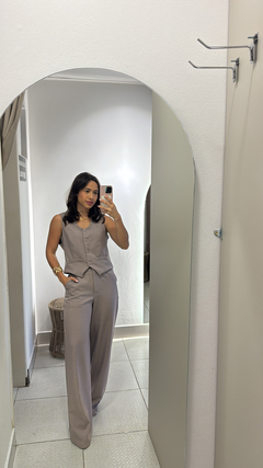 Conjunto calça + colete - loja online