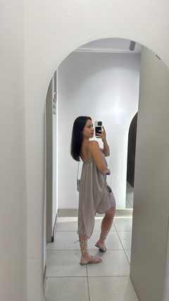 Conjunto short + túnica tomara que caia - loja online