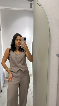 Conjunto calça + colete