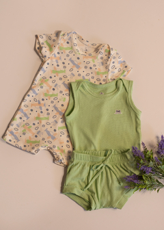 Kit Romper + Conjunto Regata Menino - comprar online