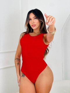 Body Ester Rosa E Vermelho - LIIZ STORE