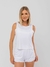 Regata Cropped VM3003F - Branco e Tiffany - loja online
