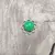 Chaton De Resina Verde Com Glitter - comprar online