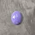 Chaton Oval Grande Com Glitter E Pigmento Lilás - comprar online