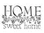 Stencil Arte Fácil 15 X15 St-617 Home Sweet Home - comprar online