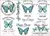 Transfer Colorido Mariposa 3 - comprar online