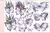Transfer Colorido Mariposa 9bc - comprar online