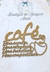 Recorte em mdf Café pra acordar