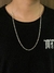 CORRENTE ELO 3X1 3MM - PRATA 925