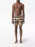 Burberry Bermuda de praia xadrez - comprar online