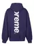 Supreme Satin Appliqué Logo Hoodie na internet