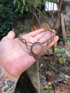 Gargantilha Bali com Cristal na internet
