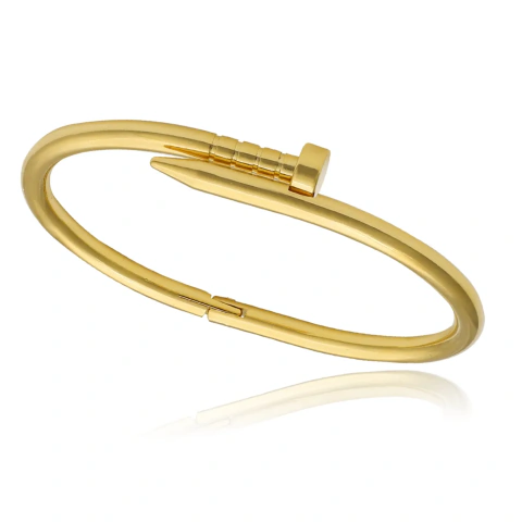 Bracelete Inspiração Cartier - Prego Liso