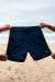 BOARDSHORT RETRÔ AZUL MARINHO - comprar online