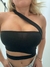 Top negro cruzado - comprar online