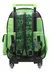Mochila Con Carrito Minecraft Escolar Primaria Con Rueditas Color Verde Mi193 en internet