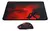 Mouse y Pad 2 en 1 Gamer Redragon M601WL-BA Negro/Rojo - READYGOWEB