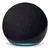 Amazon Echo Dot 5th Gen con asistente virtual Alexa negro 110V/240V color negro