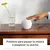 Amazon Echo Dot 5th Gen con asistente virtual Alexa Glacier White 110V/240V sin reloj - READYGOWEB