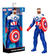 Marvel Captain America (sam Wilson) Semi Articulado 24cm - comprar online