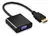 Cable Hdmi A Vga Adaptador De Hdmi Vga Conversor Hdmi Vga - comprar online