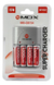 Cargador De Pilas Mox Con 4 Pilas Recargables Aa 4300mah