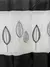 Cortina de baño de teflón con guarda de Organza - comprar online