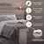 Kit de 2 Piezas Edredón linea Alaska de 1 plaza y media - B&J Blanqueria y Deco