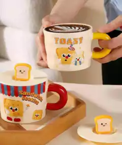 Tazas Pan tostado x10u