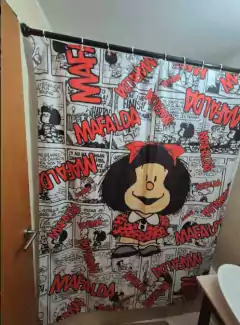 Cortina de baño mafalda