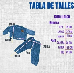 Conjunto polar INFANTIL gris - comprar online