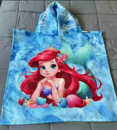 Poncho INFANTIL la sirenita