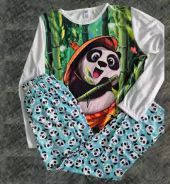 Pijama INFANTIL pantalón largo y remera larga media estación
