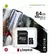 Tarjeta de Memoria Micro SD 64gb Kingston