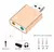 Adaptador USB de audio Noga HE-282 HD 7.1 - Bitnovadigital